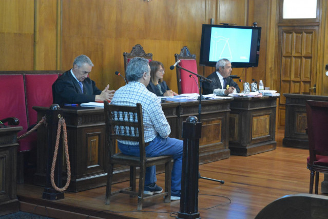 Juicio en Ourense contra acusado de matar a su mujer en O Carballiño.