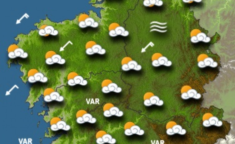 Predicciones meteorológicas para este martes: sigue el buen tiempo en Galicia