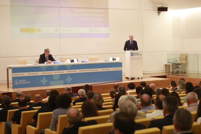 El conselleiro de Economía, Francisco Conde.