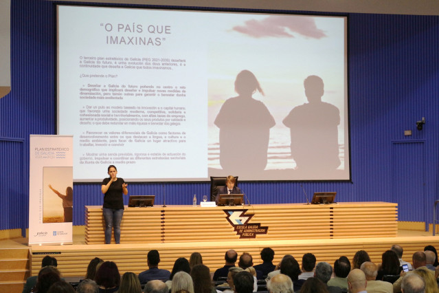Imagen de uno de los encuentros para la realización del Plan Estratégico de Galicia 2021-2030.