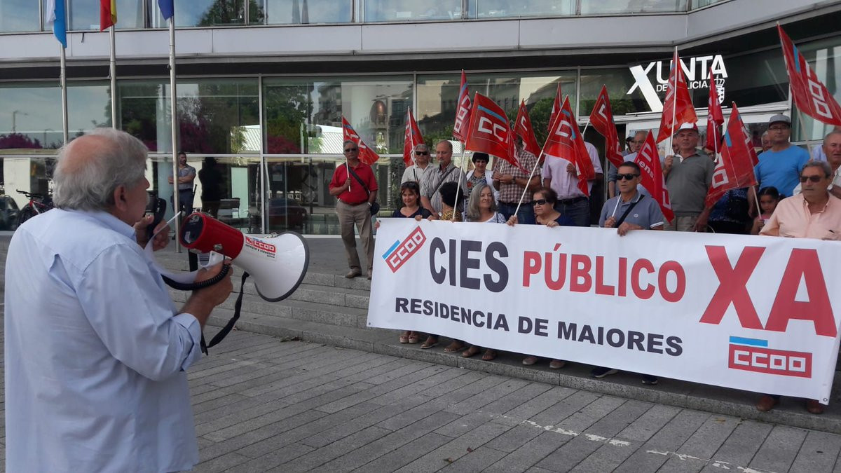 PROTESTA CIES PUBLICO VIGO CCOO