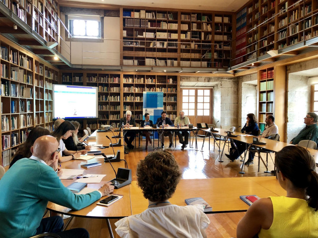 Presentación de la colección de 12 clásicos de la emigración gallega bajo el ´titulo 'La emigración en Galicia'