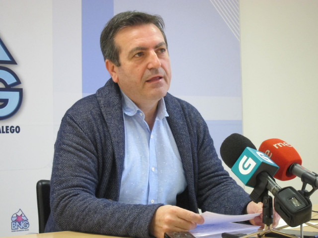 El diputado del BNG Luís Bará