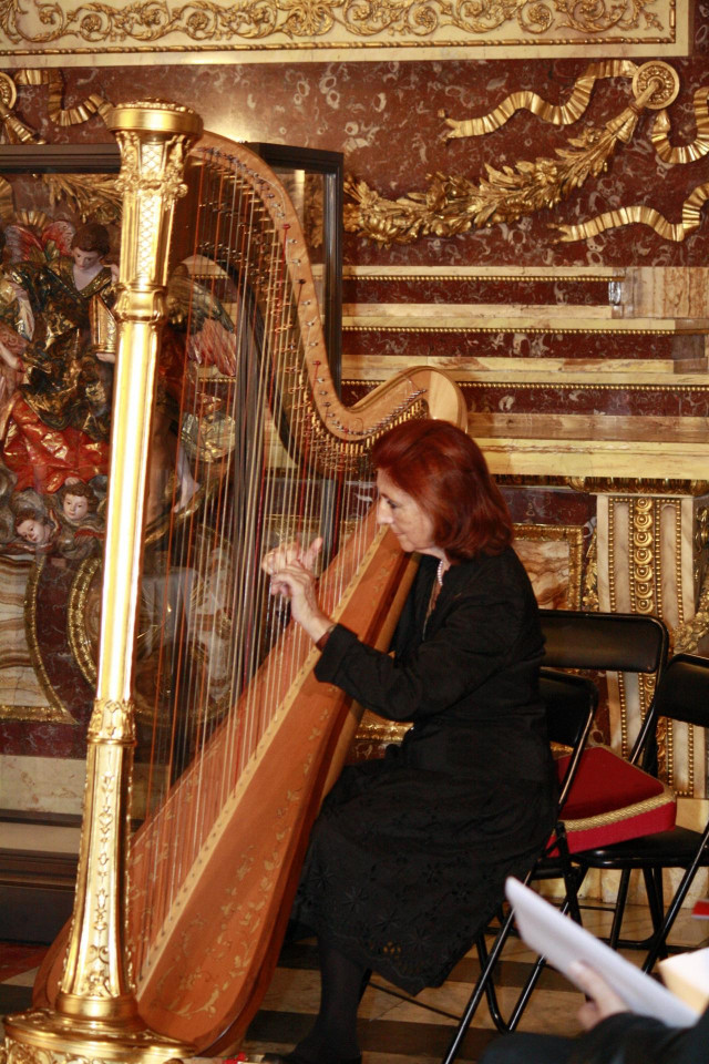 Música, Arpa, Instrumento