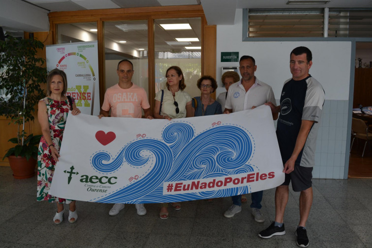 Un nadador gallego, Felipe Iglesias, cruzará de Sálvora a O Grove para luchar contra el cáncer