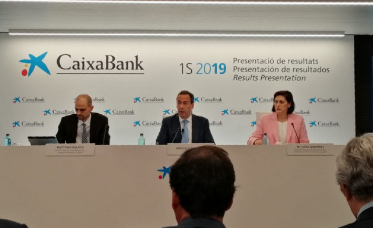 Caixabank obtiene un beneficio de 622 millones de euros en el primer semestre de 2019