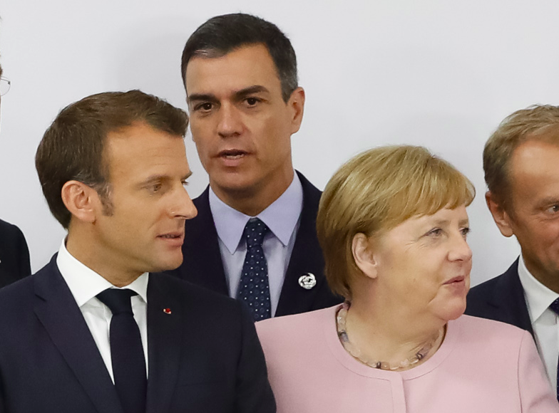 Sanchez macron merkel