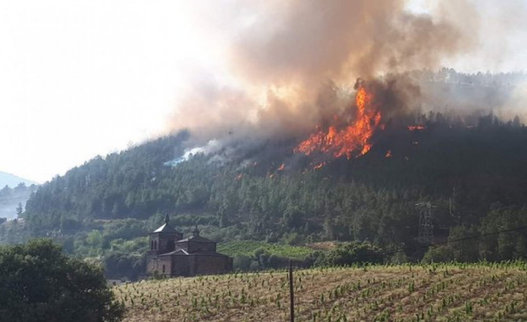 Extinguido el incendio de Quiroga tras quemar 148 hectáreas