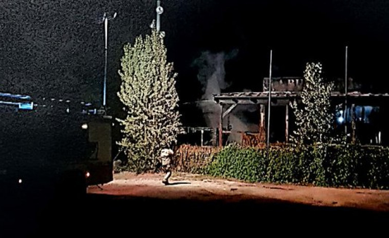 Alguien parece estar incendiando locales termales en Ourense