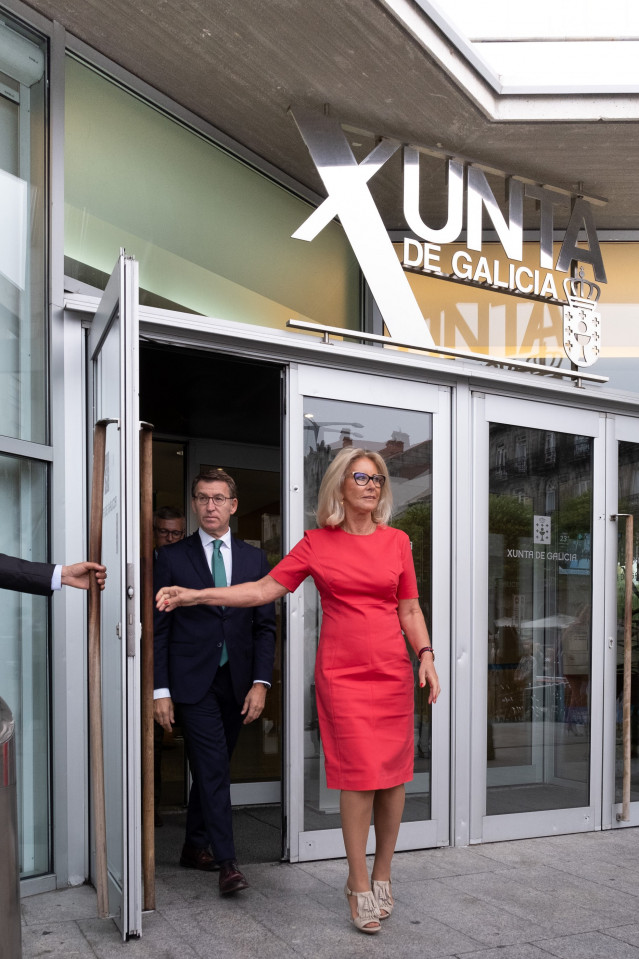 Feijóo y Corina Porro.