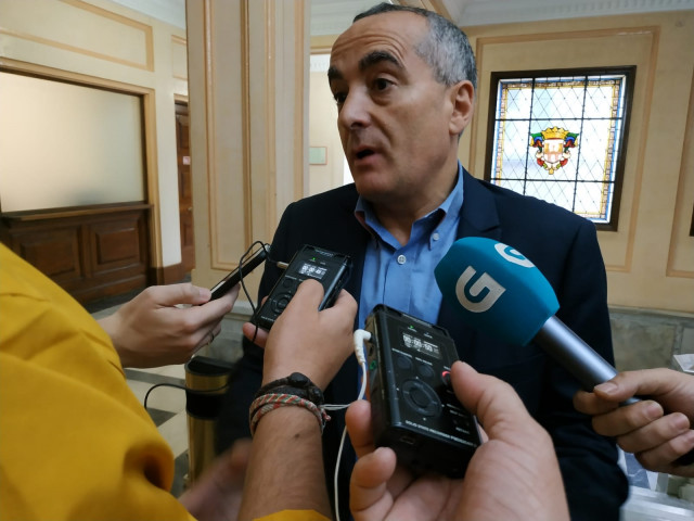 El portavoz del PP en Lugo, Ramón Carballo