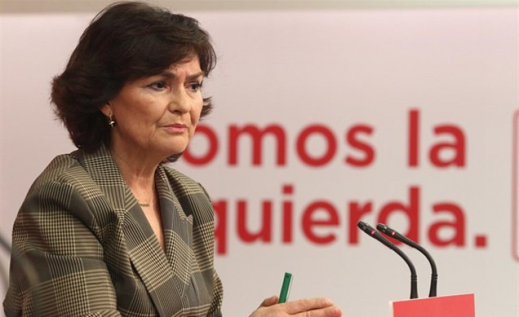 ​Carmen Calvo no ve “un fracaso” que España celebren elecciones generales, las cuartas desde 2015