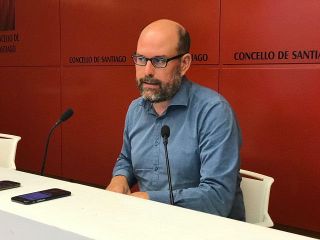 Martiño Noriega en rueda de prensa