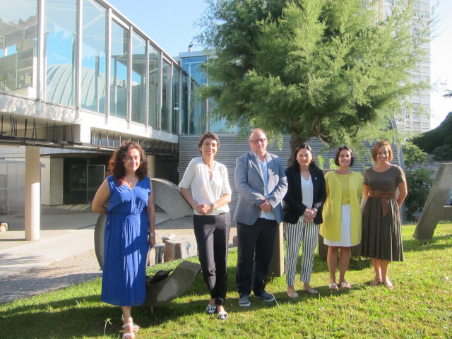 La directora de GAIN ha visitado la ECIMAT este jueves