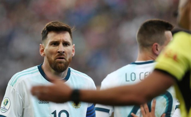 Tres meses de sanción para Leo Messi por sus críticas en la Copa América