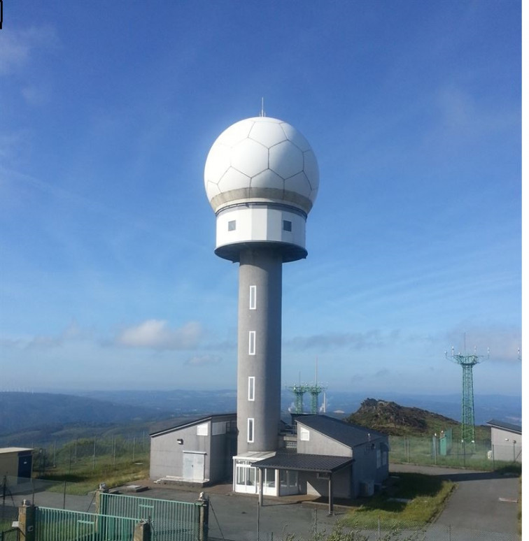 Nuevo radar en Galicia para mejorar el control del tráfico aéreo en el noroeste de España