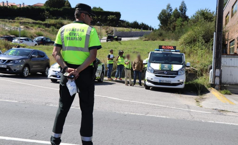 Pillados más de un centenar de conductores en controles de alcohol o drogas en Vilagarcía de Arousa