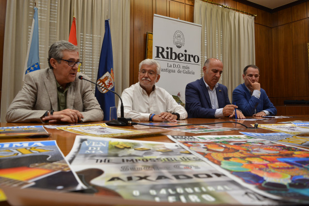 Presentacion de la Fiesta de la Vendimia de Leiro (Ourense)