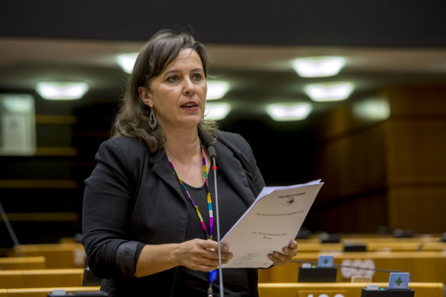 Ana Miranda en la Comisión Europea.