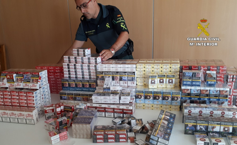 Más de 1.600 cajetillas de tabaco legal pero indocumentado intervenidas en Mos