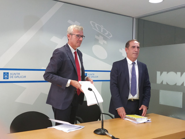 Alfonso Rueda y Valeriano Martínez