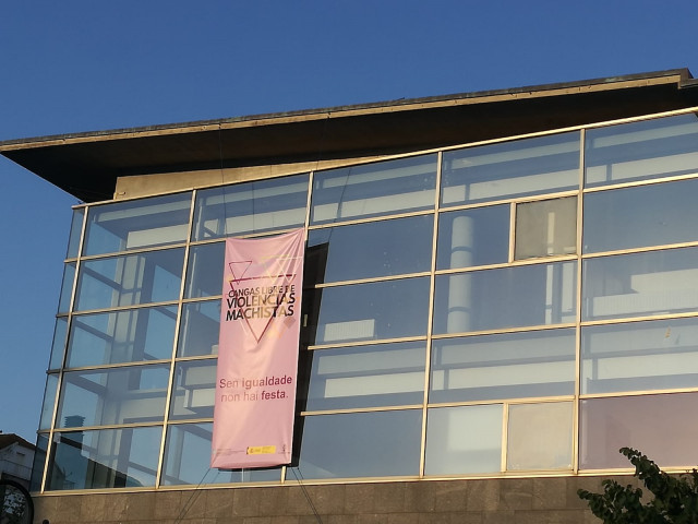 Cartel de las fiestas del ayuntamiento de Cangas do Morrazo (Pontevedra)