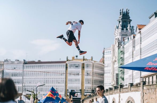 Street games en A Coruu00f1a en una imagen de la organizaciu00f3n