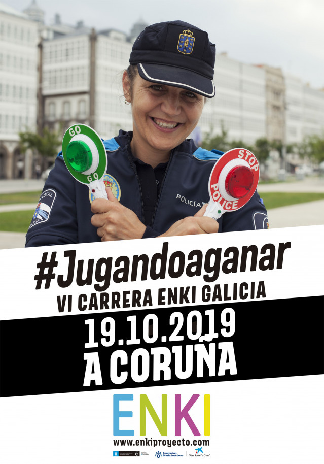 Cartel de la sexta edición de la carrera Enki