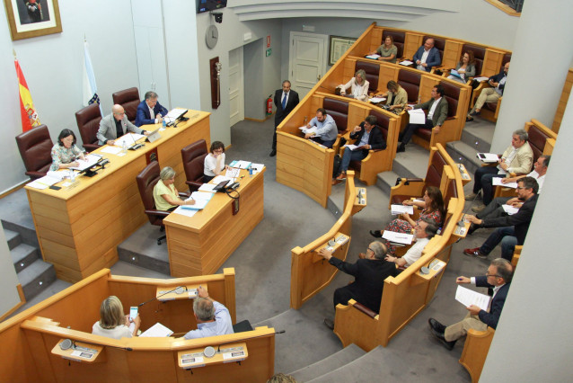 Pleno de la Diputación de A Coruña