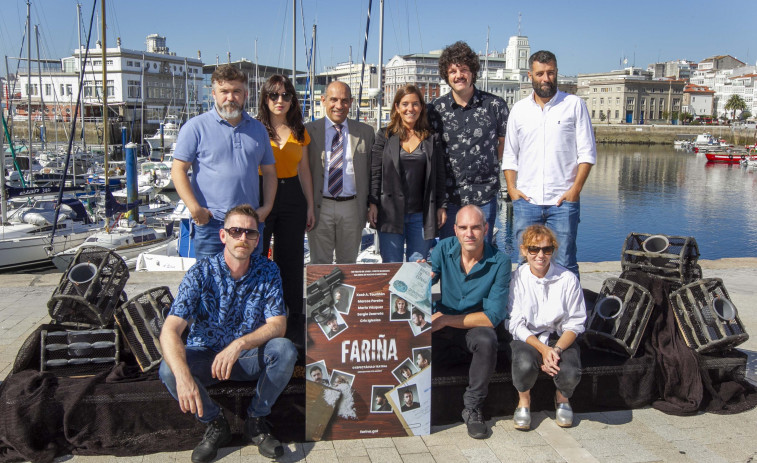 La obra de teatro Fariña, con banda sonora de Novedades Carminha, inicia su recorrido por Galicia