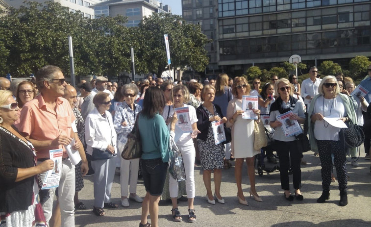 Una multitud arropó a la familia de Yago, desaparecido en Ortigueira: 