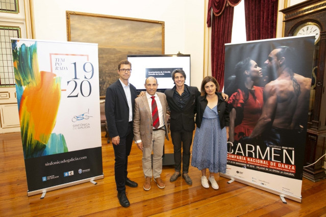 Presentación del espectáculo 'Carmen', de la Compañía Nacional de Danza y la Orquesta Sinfónica de Galicia