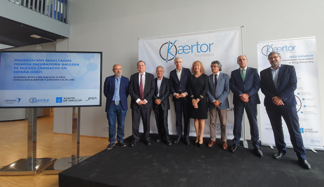 Participantes en la primera incubadora gallega de nuevos fármacos