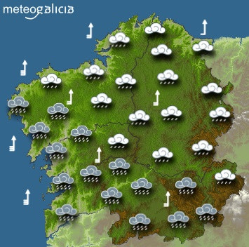 PREDICCIONES PARA EL SÁBADO 21 DE SEPTIEMBRE EN GALICIA.