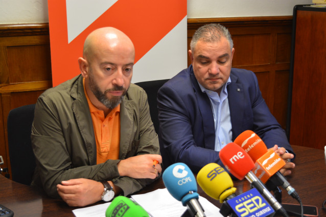 Rueda de prensa de Ciudadanos en Ourense