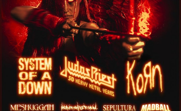 Judas Priest y Korn acompañarán a System of a Down en el Resurrection Fest