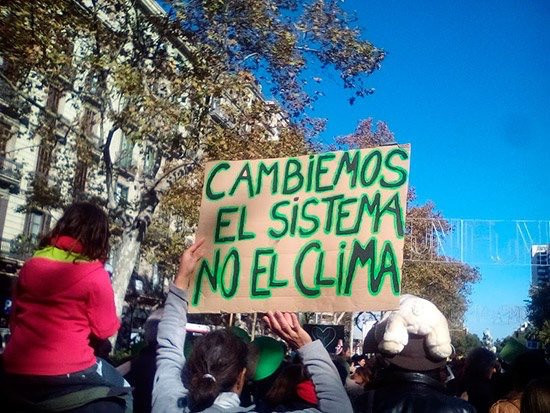 Cambio climatico manifestaciu00f3n