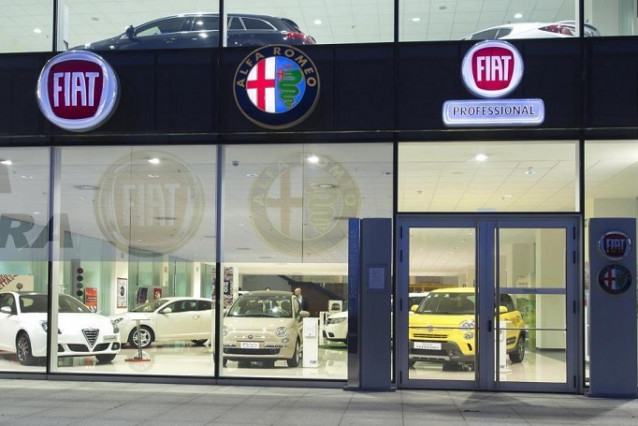 Concesionario del grupo Fiat