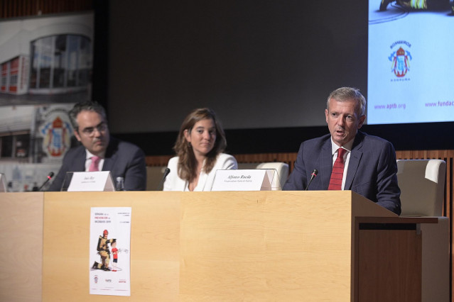 El vicepresidente participa en la inauguración de la 'Semana da Prevención de Incendios'