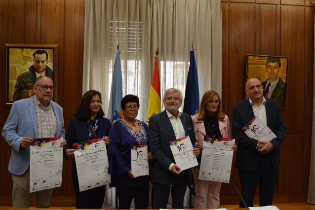 Presentación en Ourense del décimo ‘Encontro Internacional de Poesía’.