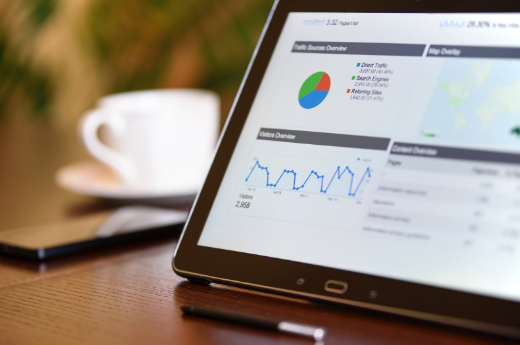 Computador gru00e1ficos comercio visitas