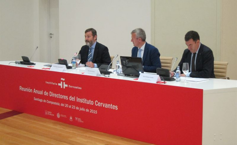 A Xunta e o Instituto Cervantes traballarán nun convenio de colaboración para ensinar galego nas súas sedes