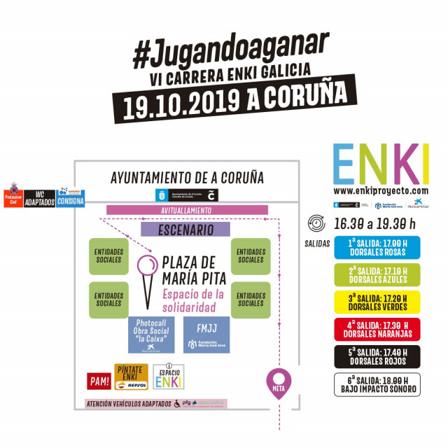 VI Carrera de Obstáculos por la Integración Enki