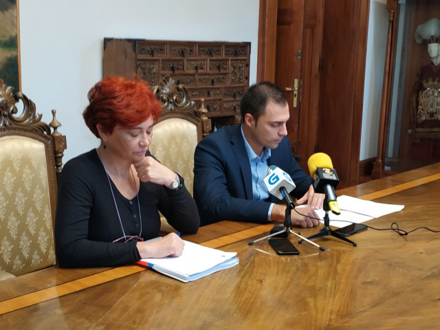 Rueda de prensa de la Junta de Gobierno de la Diputación provincial de Lugo.