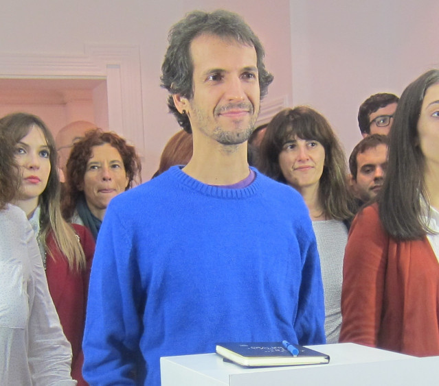 David Bruzos, candidato al Consello das Mareas