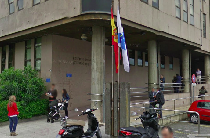 Edificio de los juzgados de Vigo en una imagen de Google News