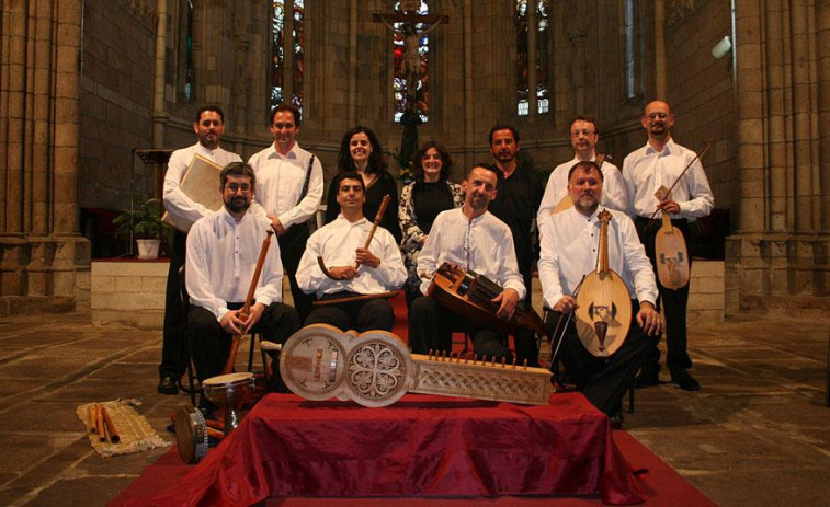 O grupo de música antiga Martín Códax ofrece en Santiago un concerto sobre textos galegos medieváis