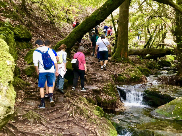 Caminantes en la séptima y última 'Depoandaina' del 2019.