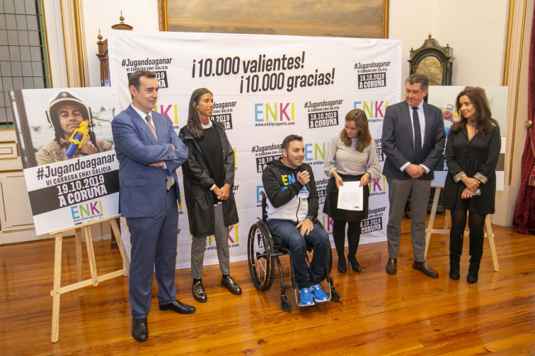 A Coruña y ​10.000 personas 