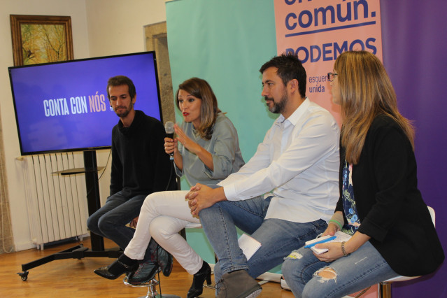 Cabezas de lista de la candidatura En Común Unidas Podemos para las elecciones del 10 de noviembre